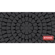 Классико веер 60, СЕРЫЙ 115*120/48*60,115*103/73*60,115*86*60 BRICK STONE монохром