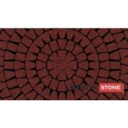 Классико веер 60, КРАСНЫЙ 115*120/48*60,115*103/73*60,115*86*60 BRICK STONE монохром