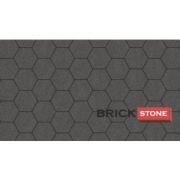 Соты 60, СЕРЫЙ 392*340*60/392*170*60 BRICK STONE монохром