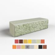 0,7НФ 15 ЦВЕТОВ рваный полнотелый, кирпич BRICKSTONE 250*85*65мм под.440шт