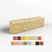 0,5НФ 15 ЦВЕТОВ рваный пустотелый, кирпич BRICKSTONE 250*60*65мм под.640шт